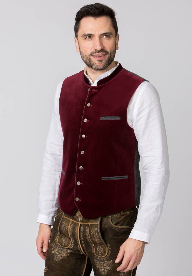 Stockerpoint Weste Tozzi bordeaux 44 50% Rabatt mit kostenlosem Versand