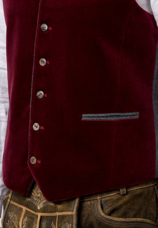 Stockerpoint Weste Tozzi bordeaux 44 50% Rabatt mit kostenlosem Versand