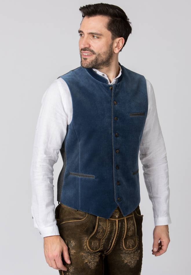 Stockerpoint Weste Tozzi rauchblau 44 Kostenloser Versand international