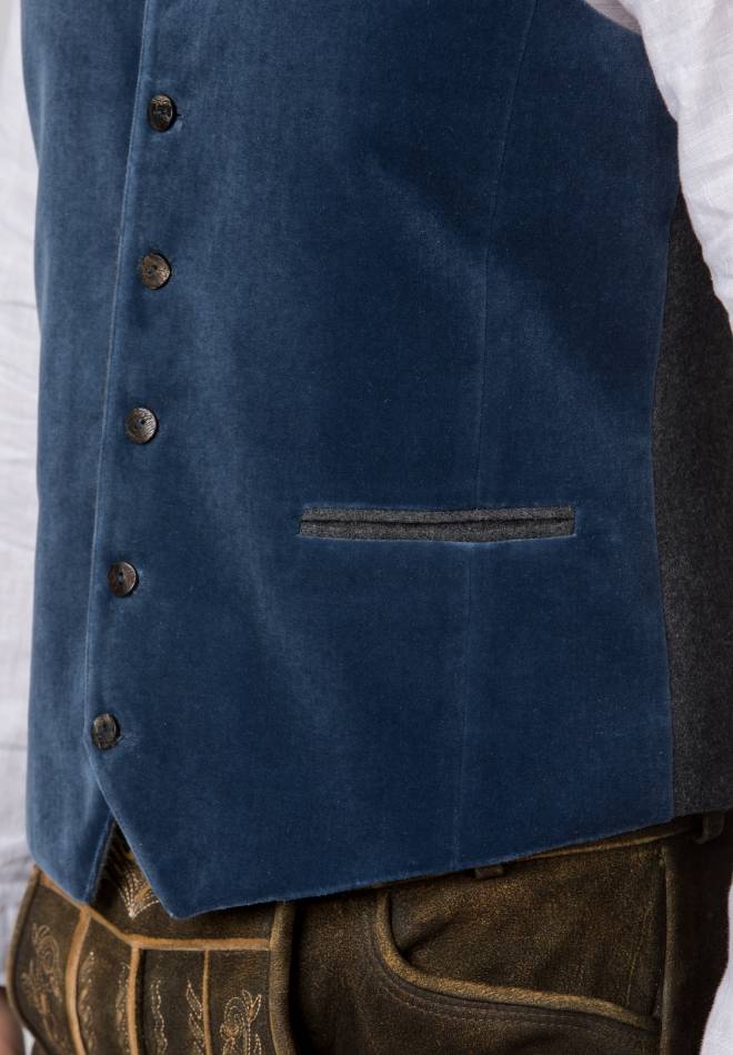 Stockerpoint Weste Tozzi rauchblau 44 Kostenloser Versand international