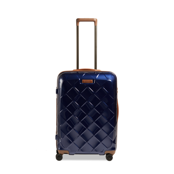 Stratic Leather&More - Hartschalen-Koffer M (bis 66cm), 4 Rollen, TSA Schloss blue Top Angebot