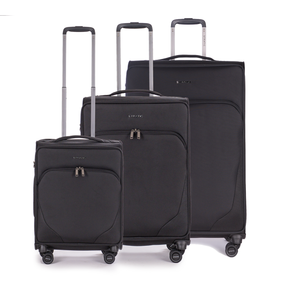 Stratic Mix - Koffer-Set 3-teilig (S, M, L) steel Zeitbegrenzte Promotion