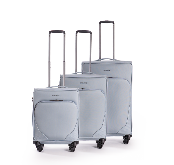 Stratic Mix - Koffer-Set 3-teilig (S, M, L) steel Zeitbegrenzte Promotion