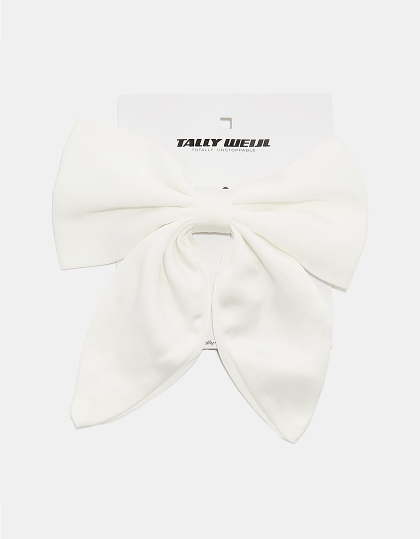 Tally Weijl Weisse Haarspange mit Schleife