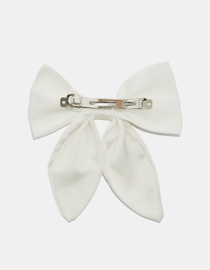 Tally Weijl Weisse Haarspange mit Schleife Weihnachtsangebot