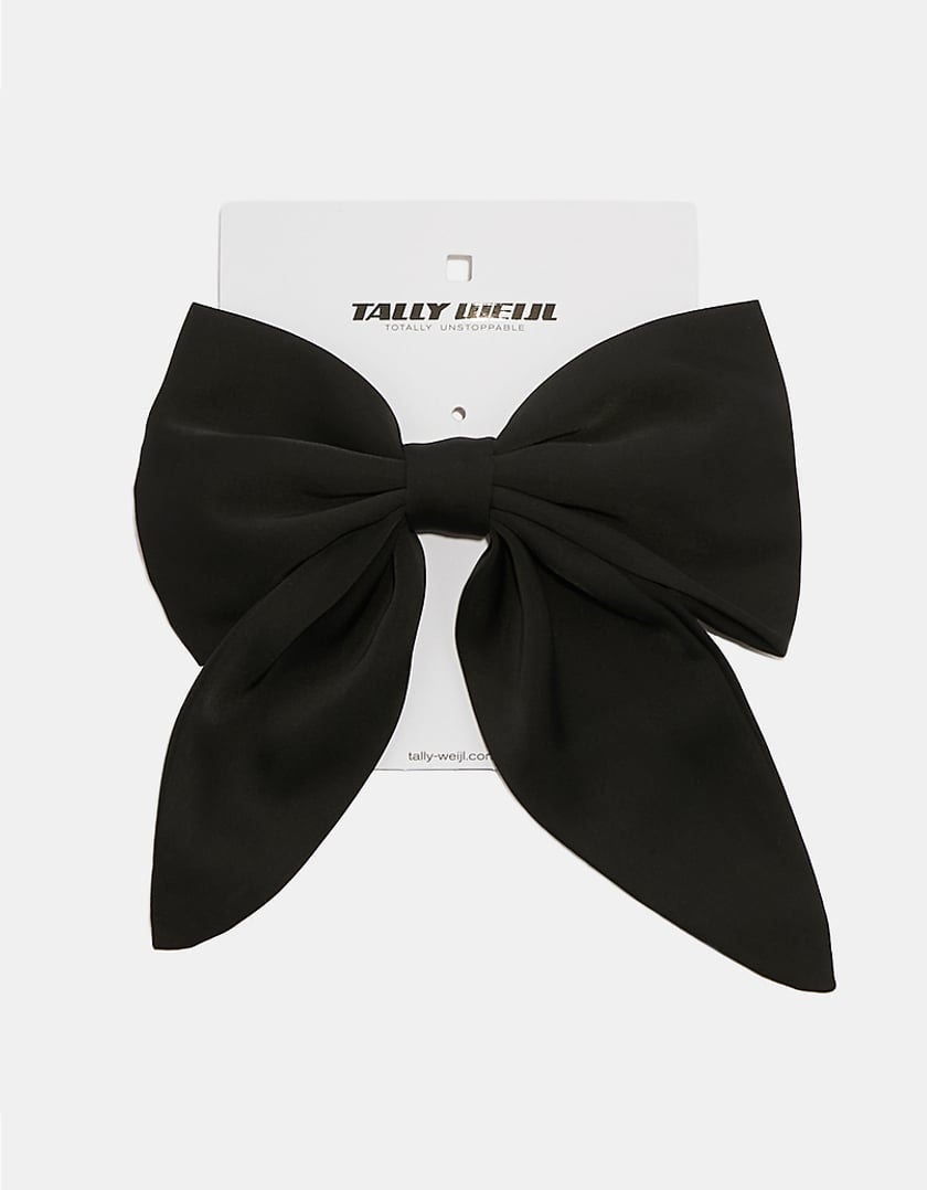 Tally Weijl Schwarze Haarspange mit Schleife