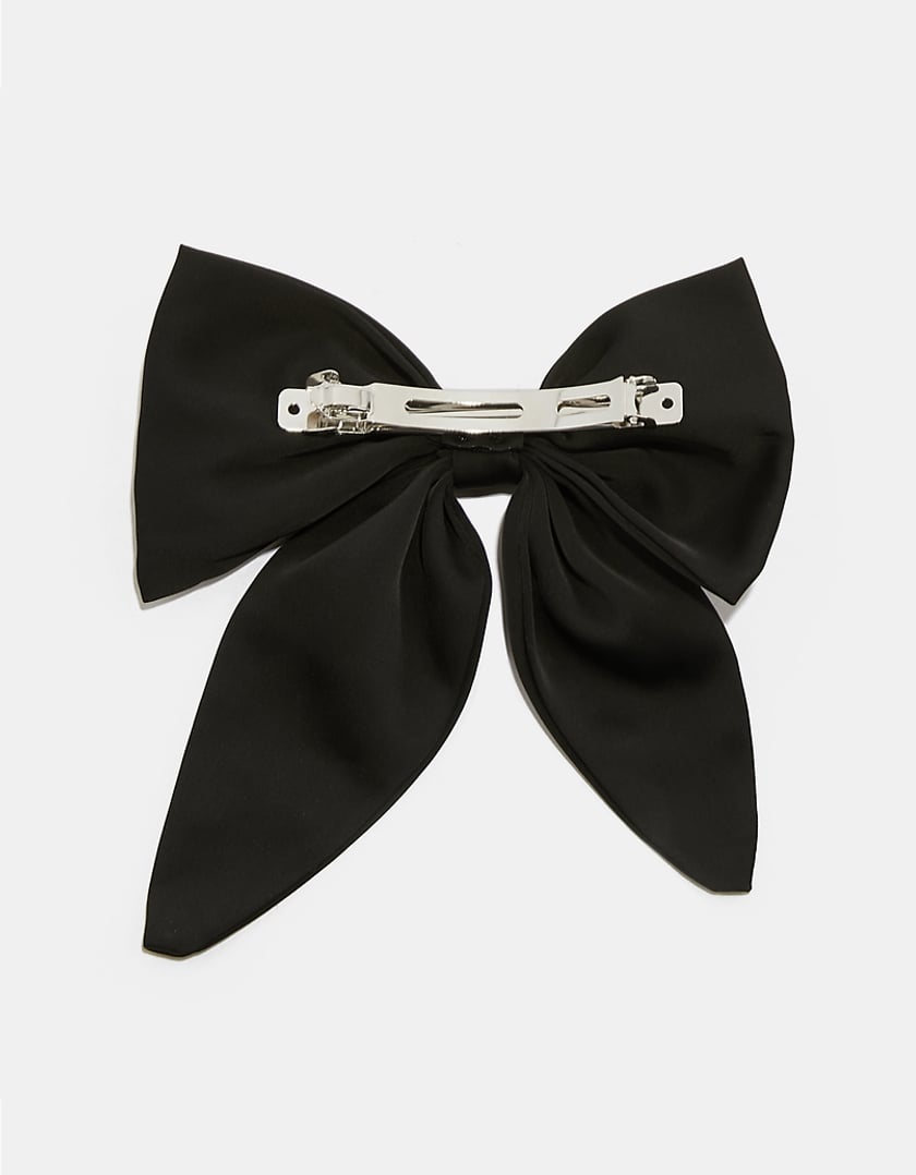 Tally Weijl Schwarze Haarspange mit Schleife Lagerräumung