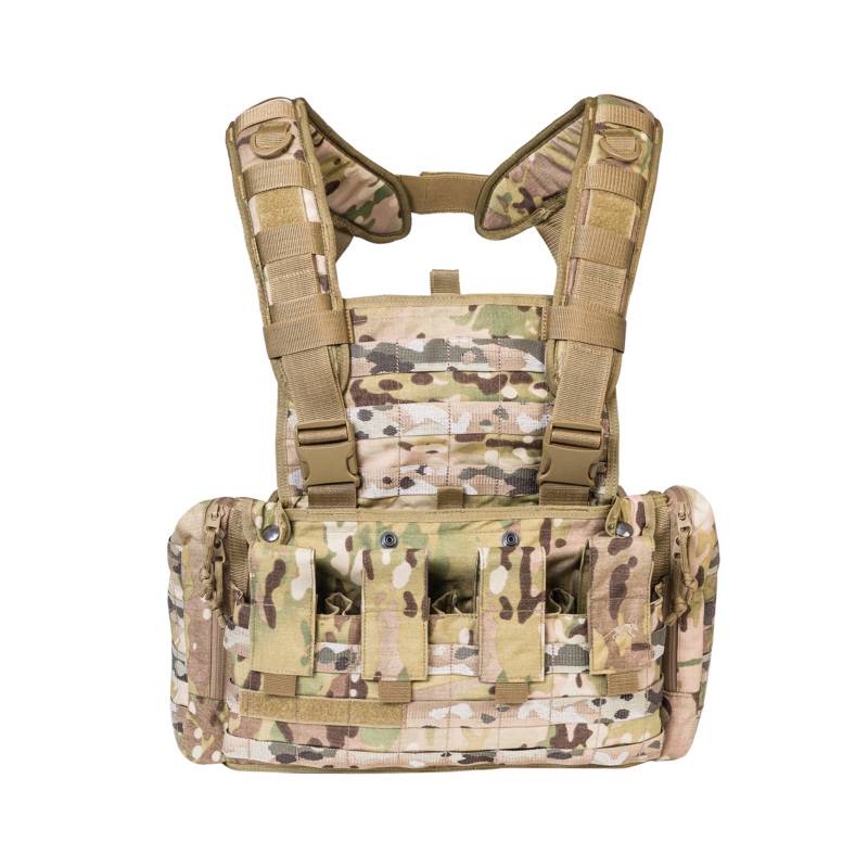 Tasmanian Tiger TT Chest Rig MKII MC			Gurtzeug mit Seitentaschen zollfrei
