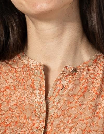 SECOND FEMALE Stufenkleid aus Viskose Zeitlich begrenztes Angebot