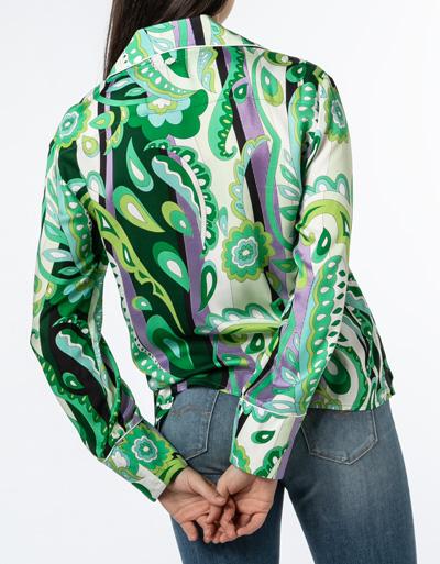 Replay Bluse im Pyjama-Stil Tiefpreis