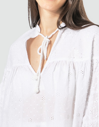 Replay Tunikabluse mit Metallic-Garn Super Sparpreis