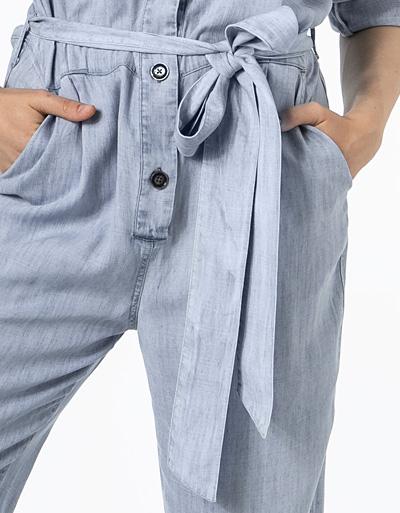 Replay Jumpsuit mit Lyocell und Leinen Kostenlose Rückgabe
