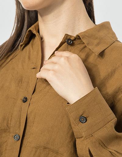Marc O'Polo Leinen-Overall mit Taillenband Letzte 2 Tage