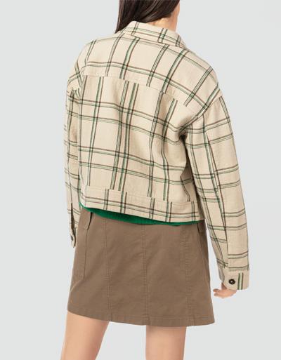 Marc O'Polo Overshirt in Crop-Länge Riesige Rabatte