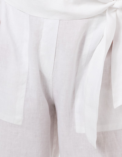 Marc O'Polo Leinenhose mit Elastikbund Fabrikladen