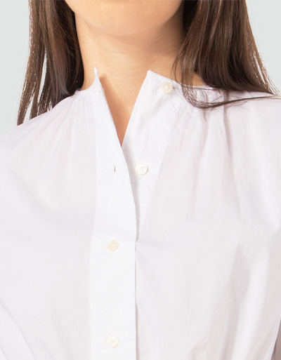 Marc O'Polo Bluse mit Tunnelzug am Saum Black Friday Preise