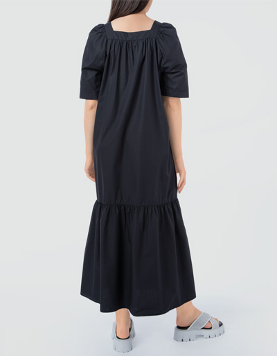 Marc O'Polo Stufenkleid mit eckigen Ausschnitt Outlet