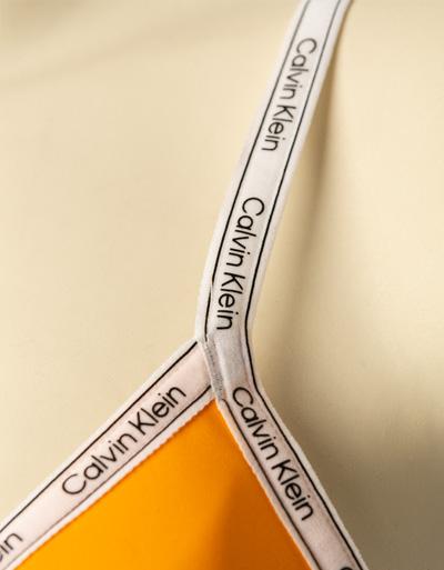 Calvin Klein Swimwear Bikini mit Logo-Schriftzug Meist gekauft