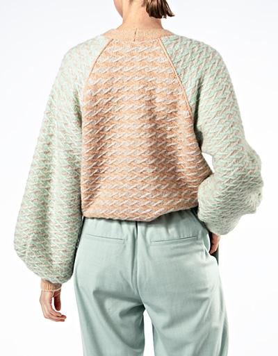 SECOND FEMALE Cardigan mit Alpakawolle Zeitlich begrenztes Angebot