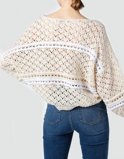 LIU JO Pullover im Lochstrickmuster Wochenangebot