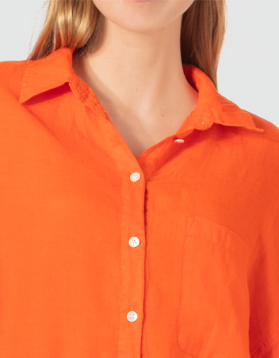 Replay Oversized Leinentunika Bis zu 65% Rabatt