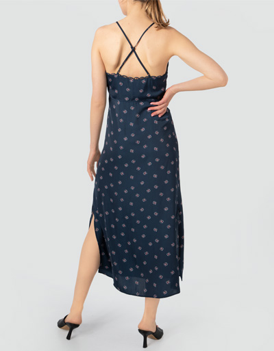 Pepe Jeans Satinkleid mit Blumenprint Begrenzt auf 3 Tage