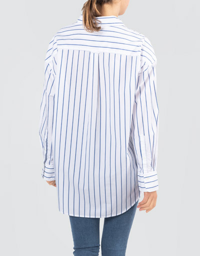 Gant Oversize Bluse im Streifen-Look Fabrikpreis
