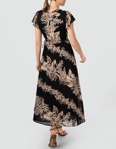 TWIN-SET Wickelkleid in italienischer Größe Heißer Verkauf