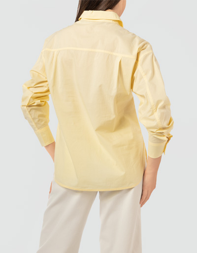 Marc O'Polo Bluse mit abgerundeten Seitenschlitzen Online Outlet