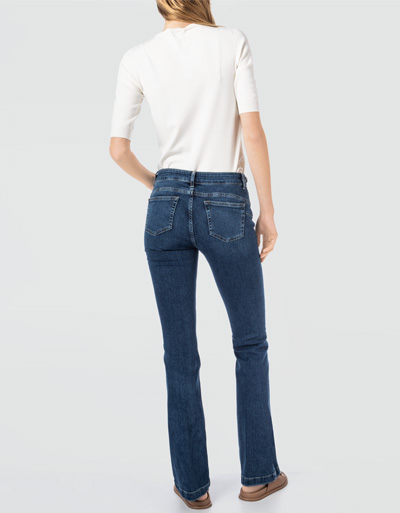 LIU JO Boot-Cut Jeans mit geflochtenen Denimdetails Bestseller