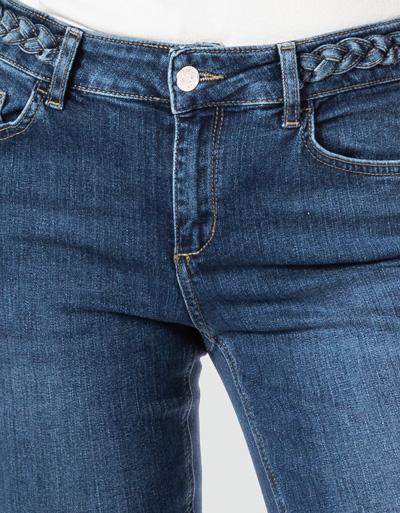 LIU JO Boot-Cut Jeans mit geflochtenen Denimdetails Bestseller
