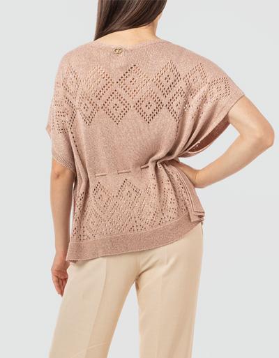 TWIN-SET Pullover mit Lochstickerei Nur für heute