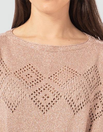 TWIN-SET Pullover mit Lochstickerei Nur für heute
