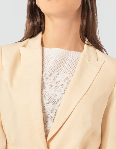 TWIN-SET Blazer in italienischer Größe Black Friday Preise