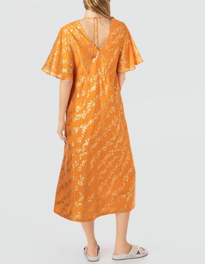 SECOND FEMALE Kleid mit V-Ausschnitt Online