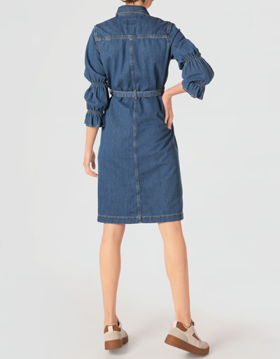 Pepe Jeans Jeanskleid mit dezenten Puff-Ärmel Fabrik Onlineshop