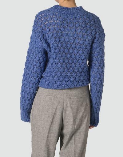 SECOND FEMALE Pullover mit lockerem Strickmuster Sonderangebot