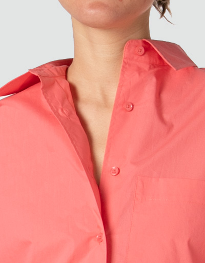 SECOND FEMALE Oversized Bluse im cleanen Look Großer Ausverkauf
