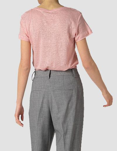 SECOND FEMALE T-Shirt aus Leinen Flash Sale