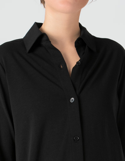 Marc O'Polo Jersey-Kleid mit Knopfleiste Black Friday