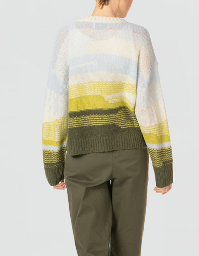 Marc O'Polo Pullover mit Landscape Optik Vatertagsangebot