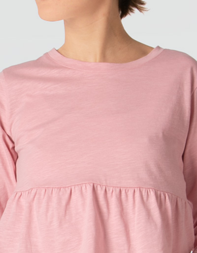 Pepe Jeans Longsleeve mit Knopfleiste im Rückteil Neueste Mode