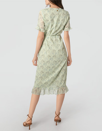 Freebird Wickelkleid mit Lurex zollfrei