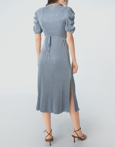 Freebird Plisseekleid im taillierten Schnitt 50% Rabatt für begrenzte Zeit