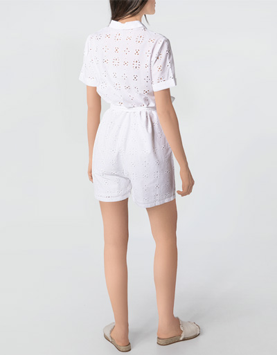 Pepe Jeans Jumpsuit mit Lochstickerei Rabatt