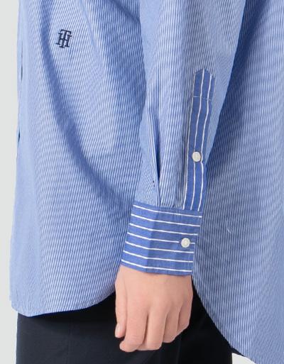 Tommy Hilfiger Hemdbluse im lässigen Schnitt Muttertagsangebot