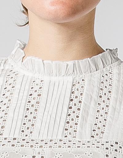 Replay Bluse mit Lochstickerei Blitzangebot
