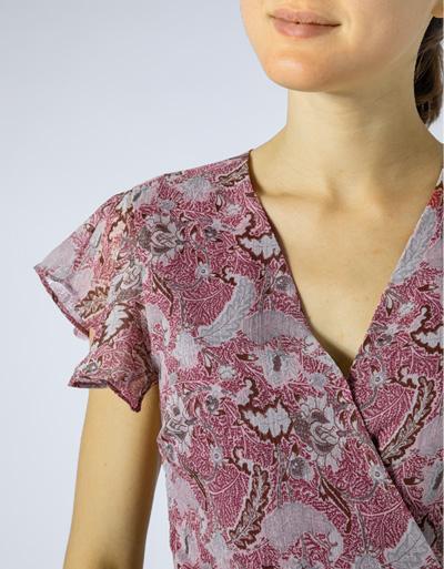 Freebird Wickelkleid mit Lurex Neueste Stile