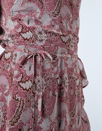 Freebird Wickelkleid mit Lurex Neueste Stile