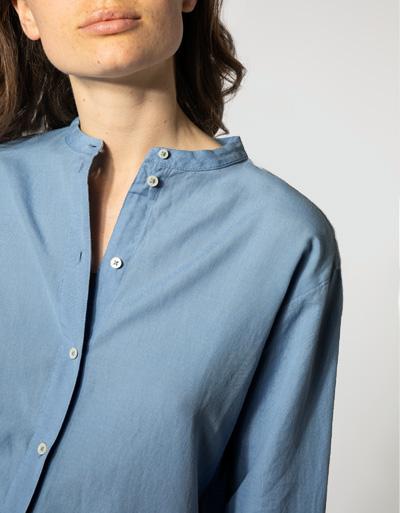 Marc O'Polo Hemdbluse im langen Schnitt Bis zu 50% Rabatt